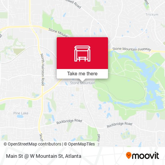 Mapa de Main St @ W Mountain St