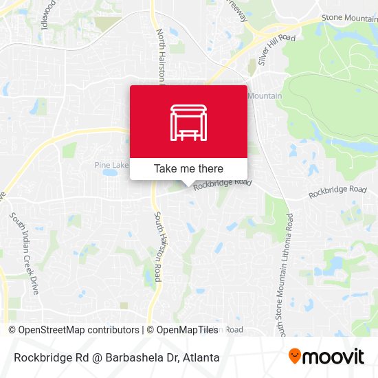 Mapa de Rockbridge Rd @ Barbashela Dr