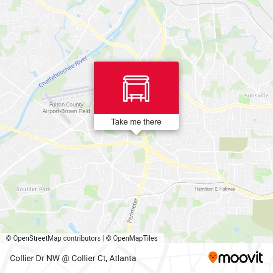 Collier Dr NW @ Collier Ct map