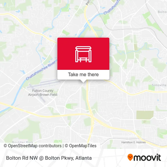 Bolton Rd NW @ Bolton Pkwy map