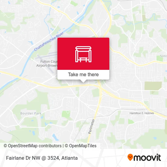 Fairlane Dr NW @ 3524 map