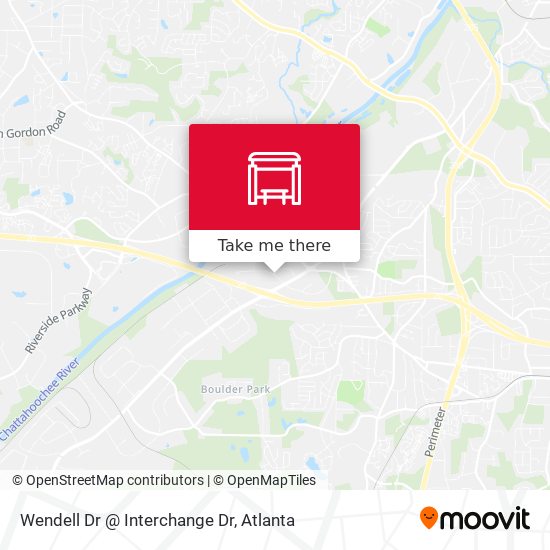 Mapa de Wendell Dr @ Interchange Dr