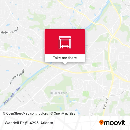 Wendell Dr @ 4295 map