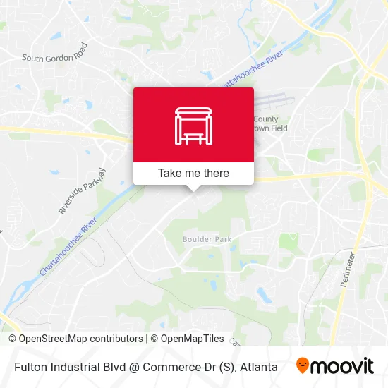 Fulton Industrial Blvd @ Commerce Dr (S) map
