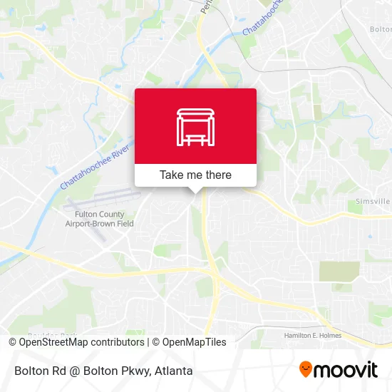 Bolton Rd @ Bolton Pkwy map