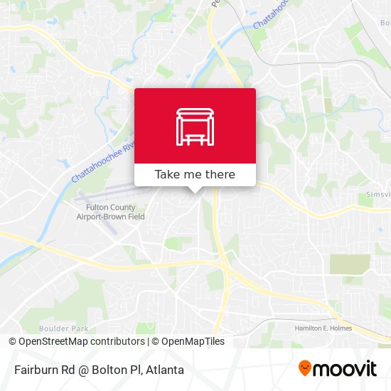 Mapa de Fairburn Rd @ Bolton Pl