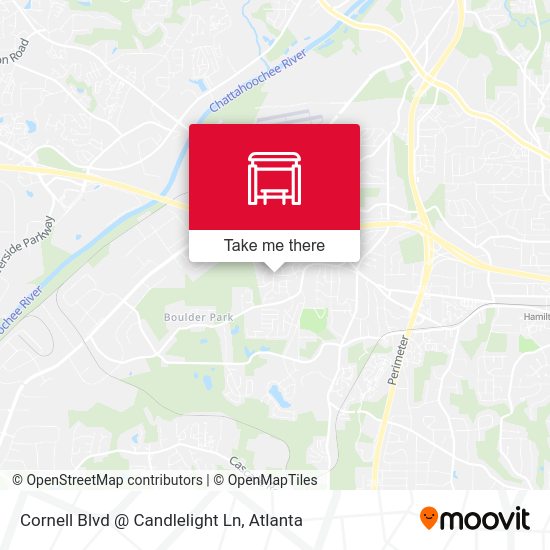 Cornell Blvd @ Candlelight Ln map