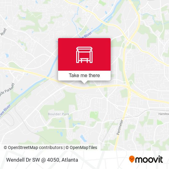 Mapa de Wendell Dr SW @ 4050
