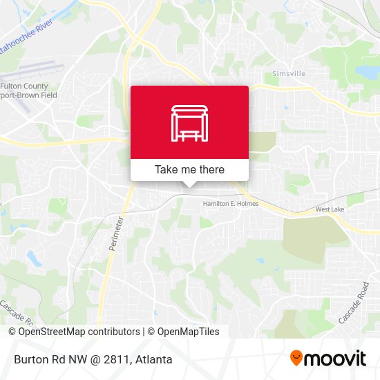 Mapa de Burton Rd NW @ 2811