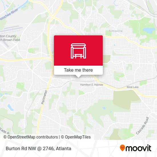 Burton Rd NW @ 2746 map