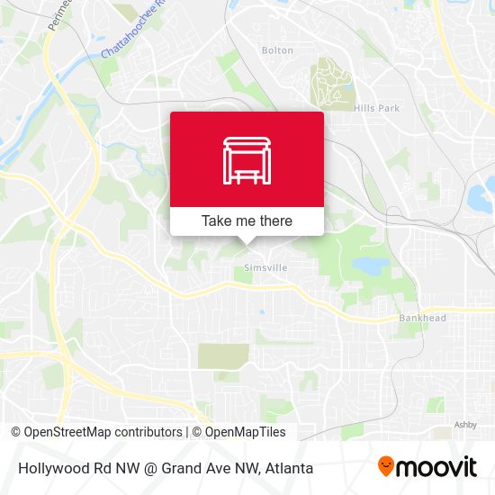 Mapa de Hollywood Rd NW @ Grand Ave NW