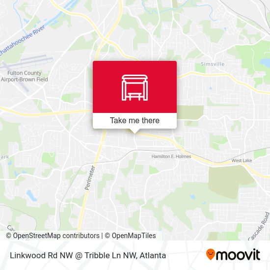 Linkwood Rd NW @ Tribble Ln NW map