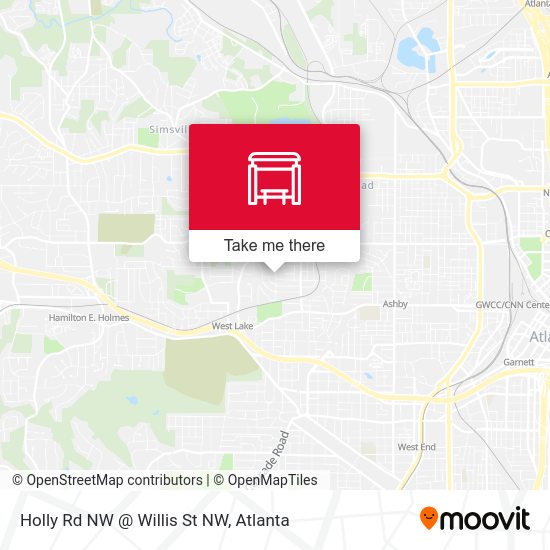 Holly Rd NW @ Willis St NW map