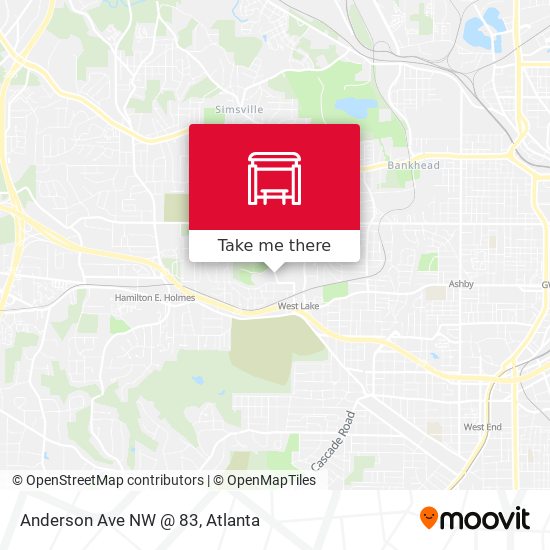 Mapa de Anderson Ave NW @ 83