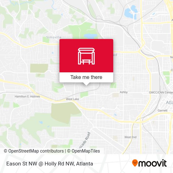 Eason St NW @ Holly Rd NW map