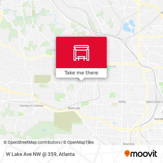 Mapa de W Lake Ave NW @ 359