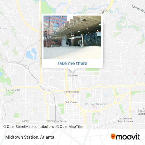 Mapa de Midtown Station