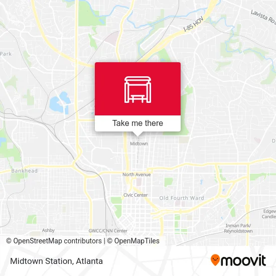 Mapa de Midtown Station