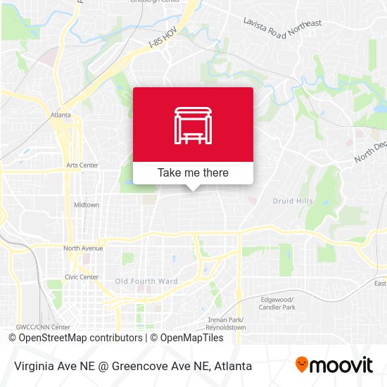 Virginia Ave NE @ Greencove Ave NE map