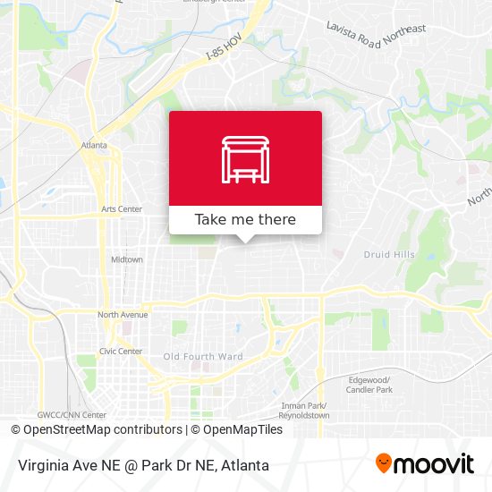 Virginia Ave NE @ Park Dr NE map