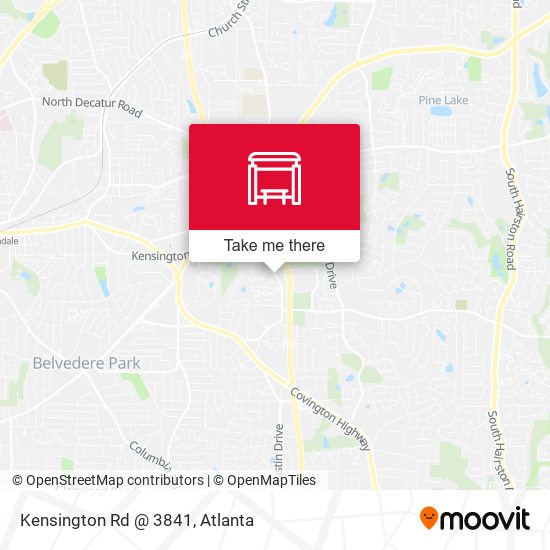 Mapa de Kensington Rd @ 3841
