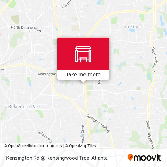 Mapa de Kensington Rd @ Kensingwood Trce