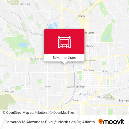 Cameron M Alexander Blvd @ Northside Dr map