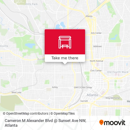 Cameron M Alexander Blvd @ Sunset Ave NW map