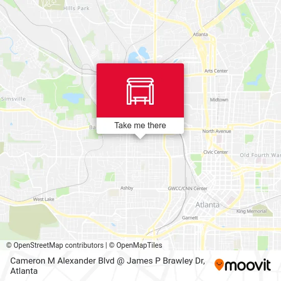 Cameron M Alexander Blvd @ James P Brawley Dr map