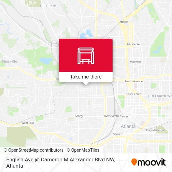 English Ave @ Cameron M Alexander Blvd NW map