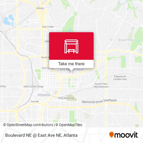 Boulevard NE @ East Ave NE map