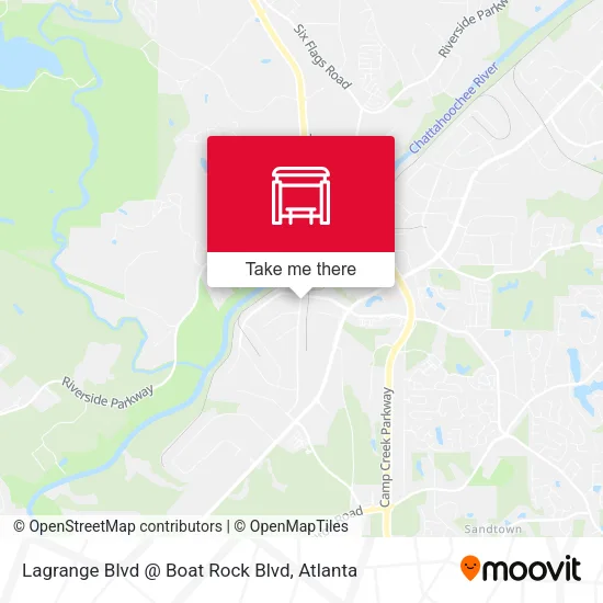 Mapa de Lagrange Blvd @ Boat Rock Blvd