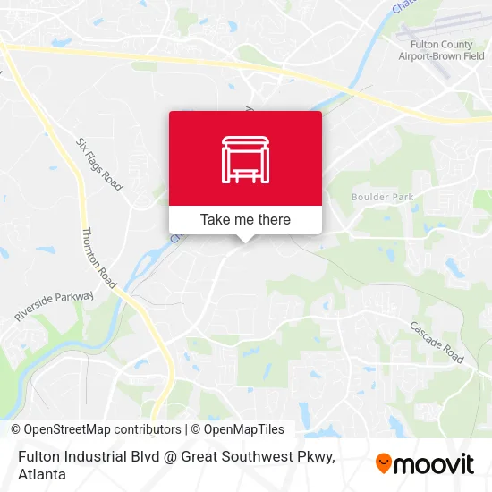 Fulton Industrial Blvd @ Great Southwest Pkwy map