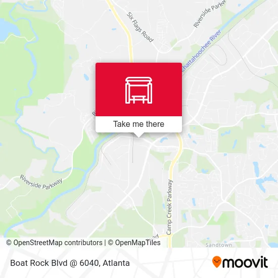 Boat Rock Blvd @ 6040 map