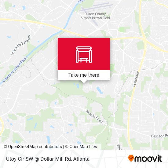 Utoy Cir SW @ Dollar Mill Rd map