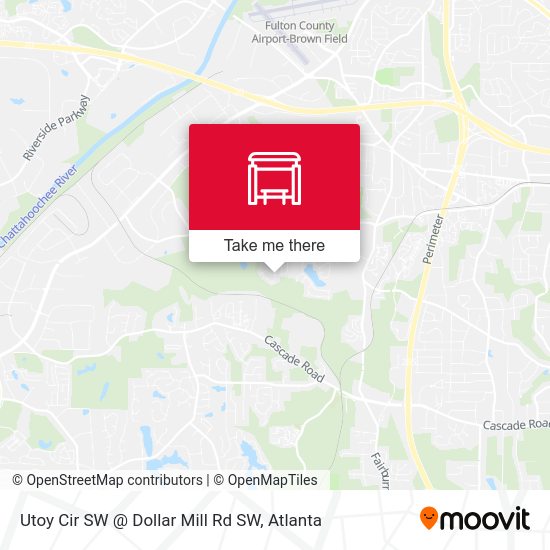 Utoy Cir SW @ Dollar Mill Rd SW map