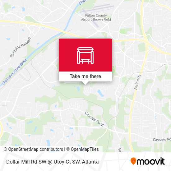 Dollar Mill Rd SW @ Utoy Ct SW map
