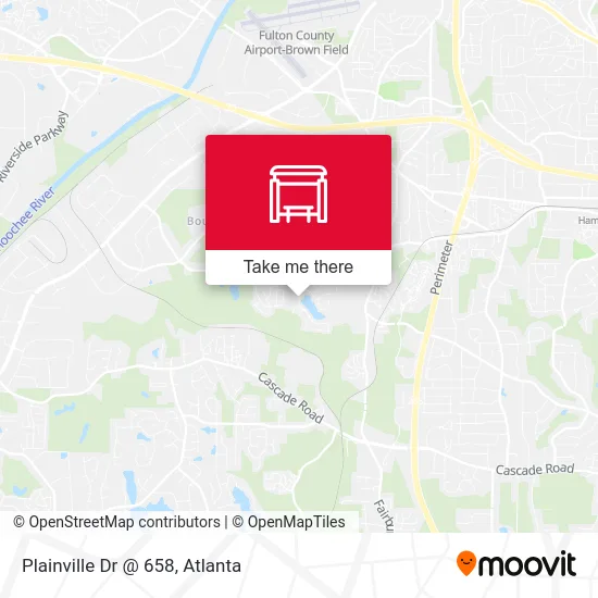 Plainville Dr @ 658 map