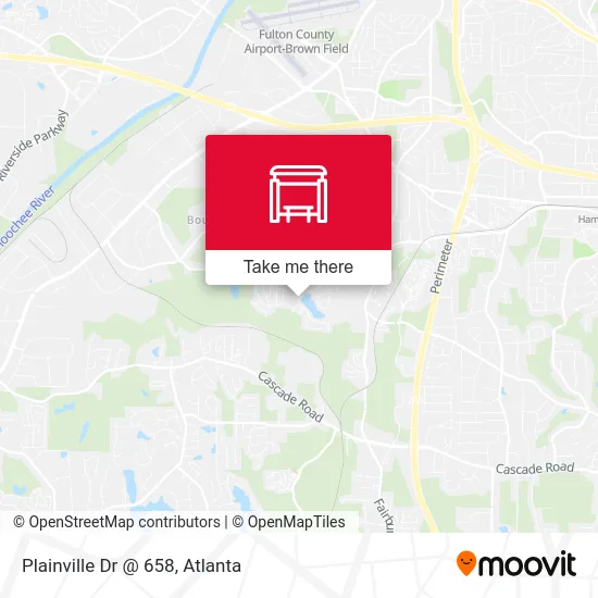 Plainville Dr @ 658 map