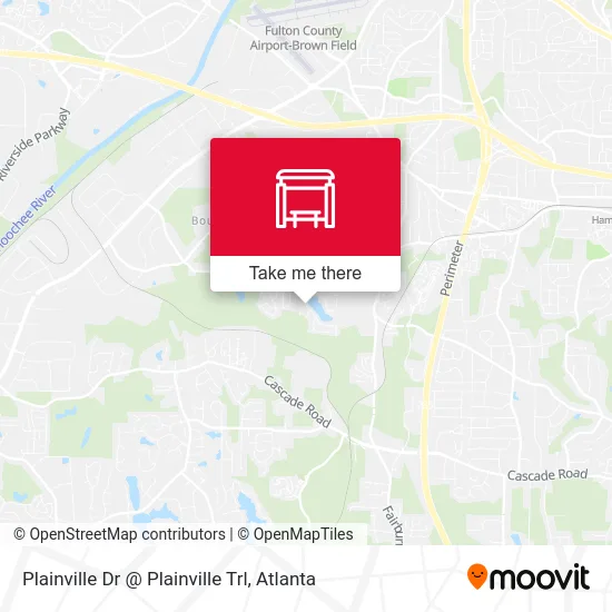 Plainville Dr @ Plainville Trl map