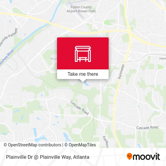 Plainville Dr @ Plainville Way map