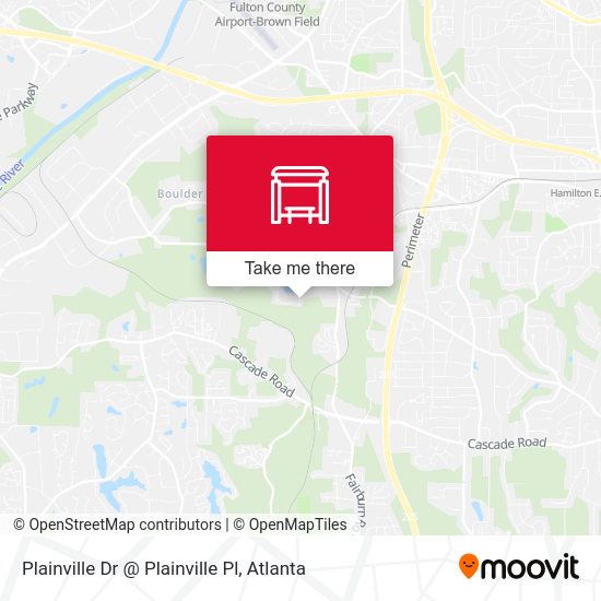 Plainville Dr @ Plainville Pl map