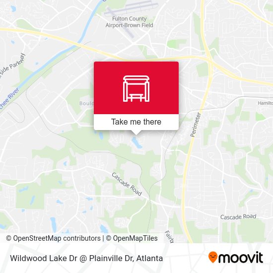 Mapa de Wildwood Lake Dr @ Plainville Dr