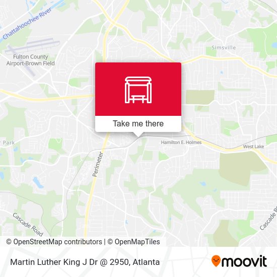 Mapa de Martin Luther King J Dr @ 2950
