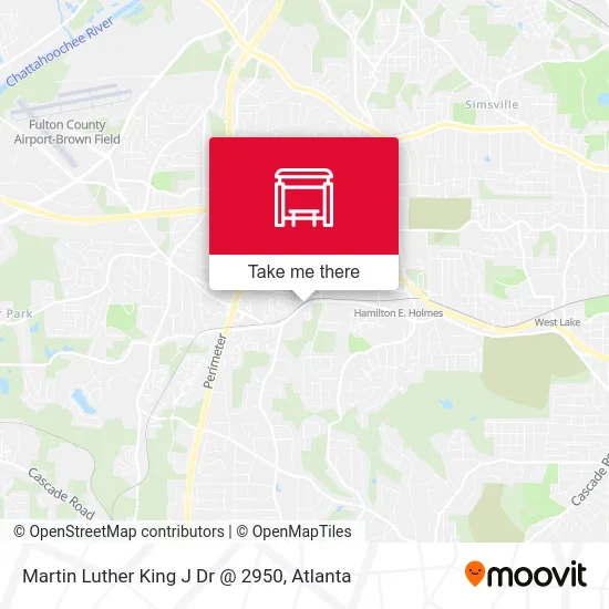 Mapa de Martin Luther King J Dr @ 2950