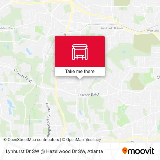 Lynhurst Dr SW @ Hazelwood Dr SW map
