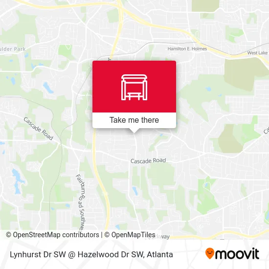 Lynhurst Dr SW @ Hazelwood Dr SW map