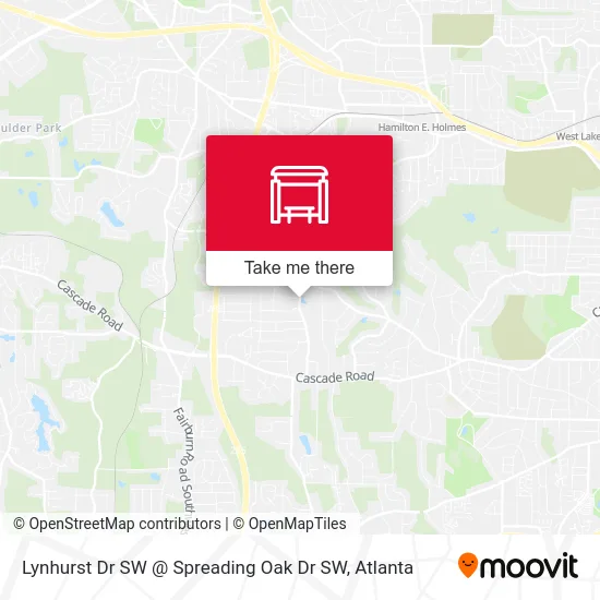 Lynhurst Dr SW @ Spreading Oak Dr SW map