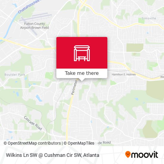 Wilkins Ln SW @ Cushman Cir SW map