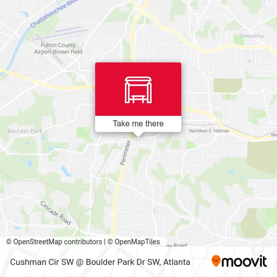 Cushman Cir SW @ Boulder Park Dr SW map